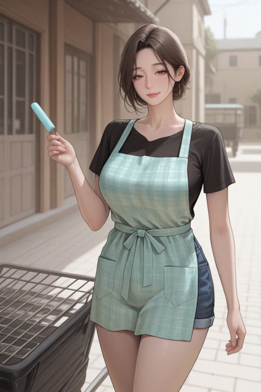 卖雪糕的熟女姨姨