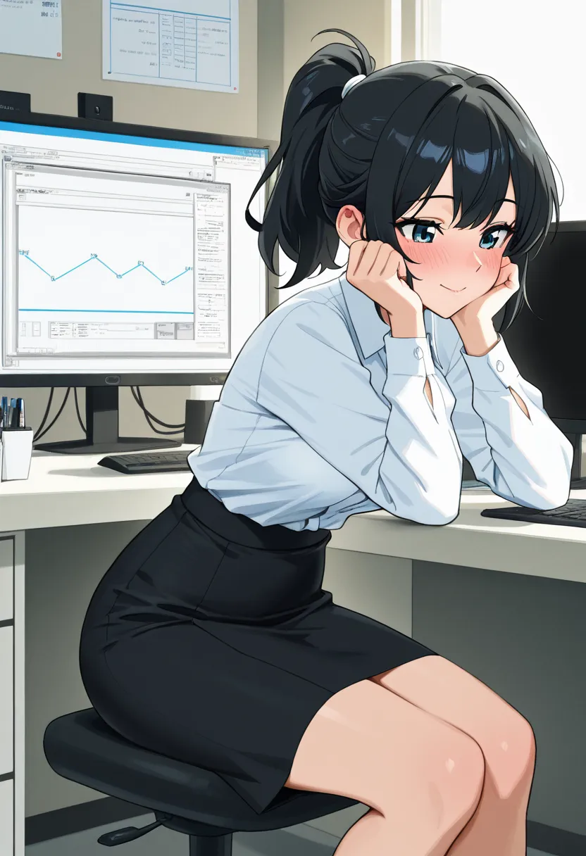 【怯懦的职场新人——乖巧的涵涵】