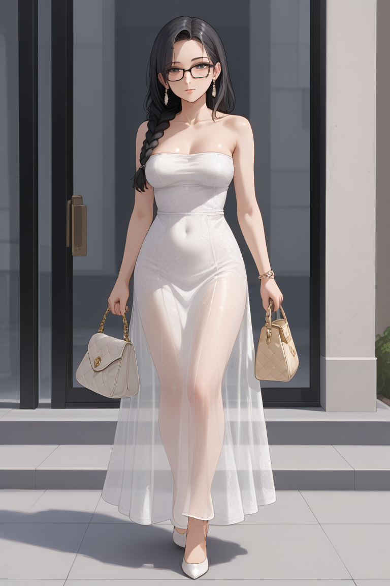 戴眼镜的有韵味的音乐老师