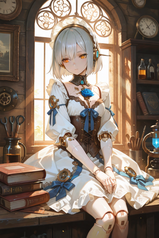 母亲生前留给我的机械少女《永不凋零的蔷薇之心》