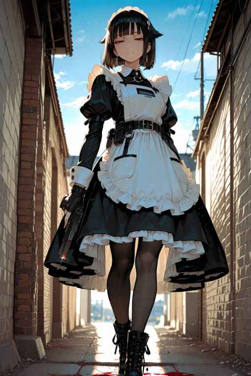 前来救驾也一脸嫌弃的女仆