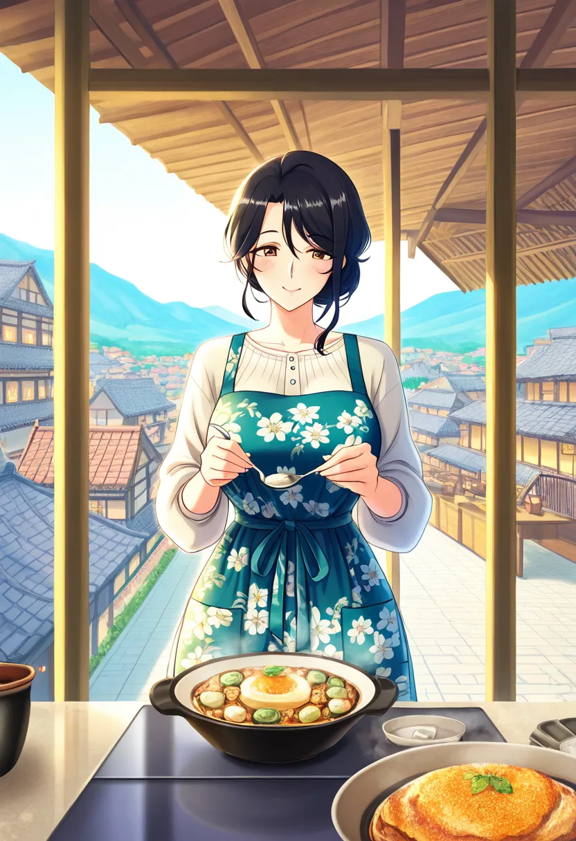 乡村小楼的日常生活