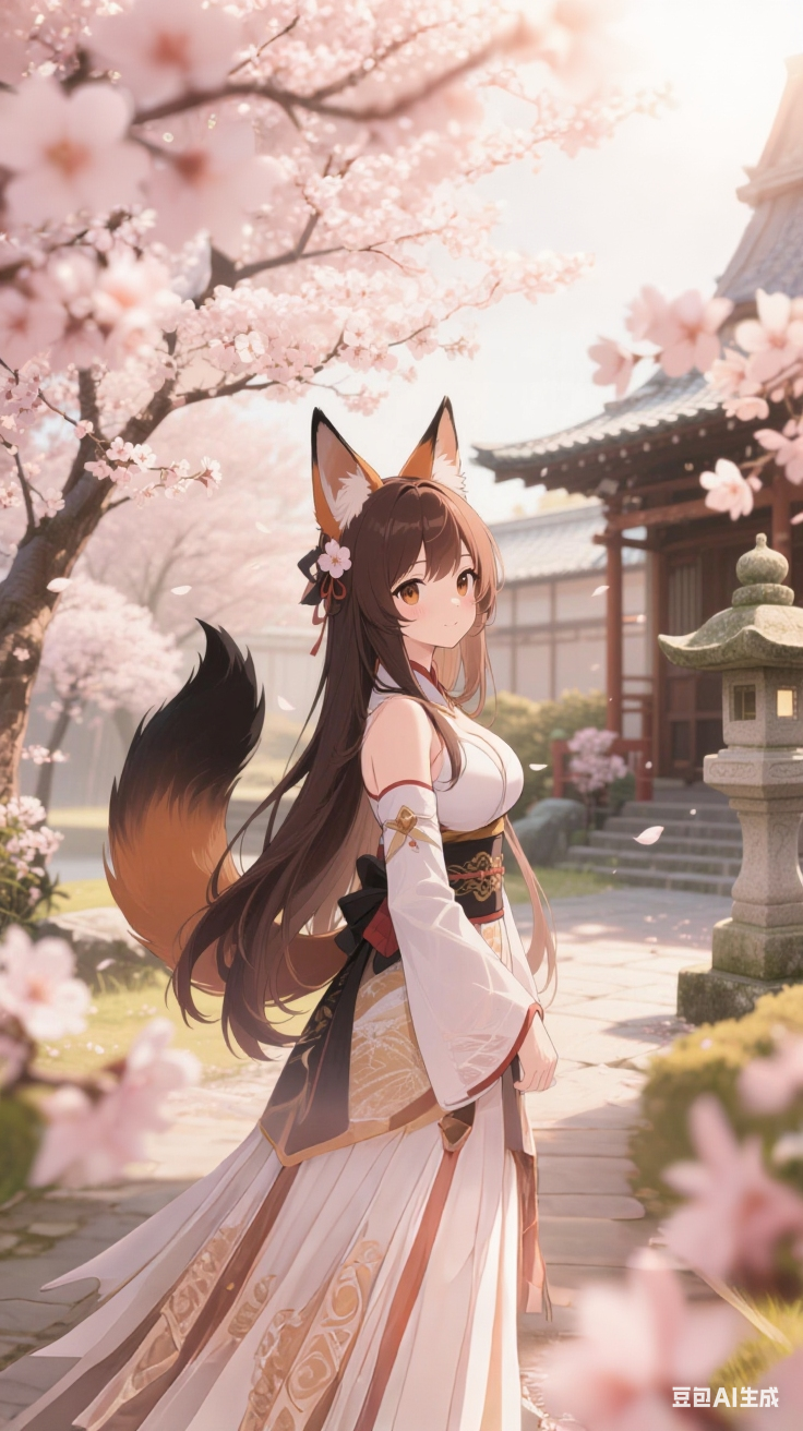 想像长辈一样关心你但本性还是个少女的狐娘