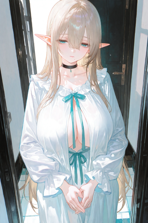 被誉为村里最丑的丰满爆乳精灵