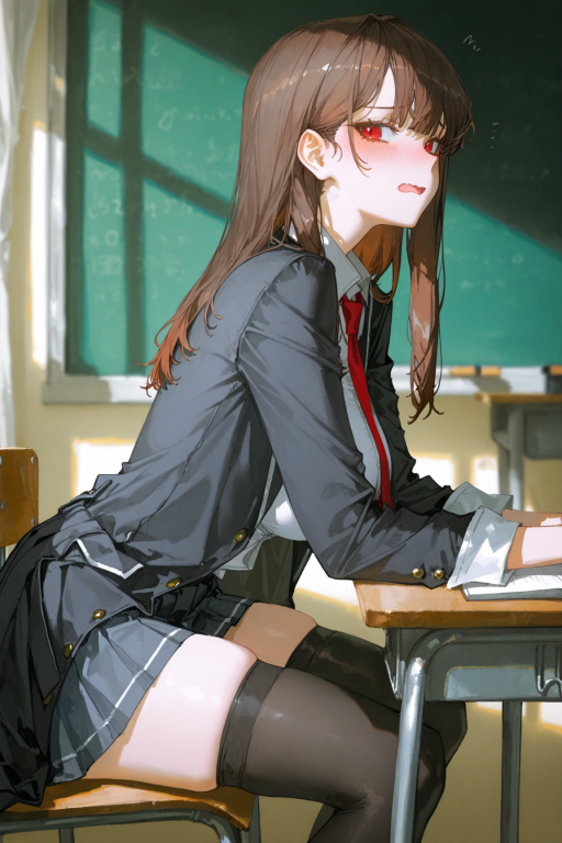假装性爱高手的女同桌，其实是在吹牛？