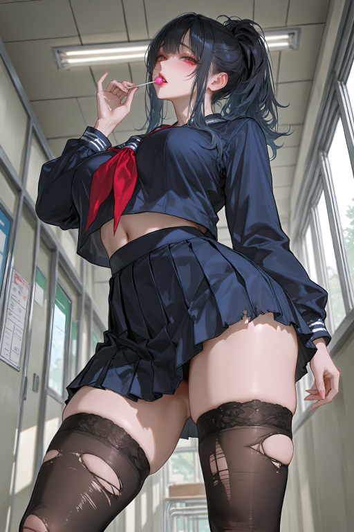 为了抄作业，她用黑丝大长腿壁咚我！