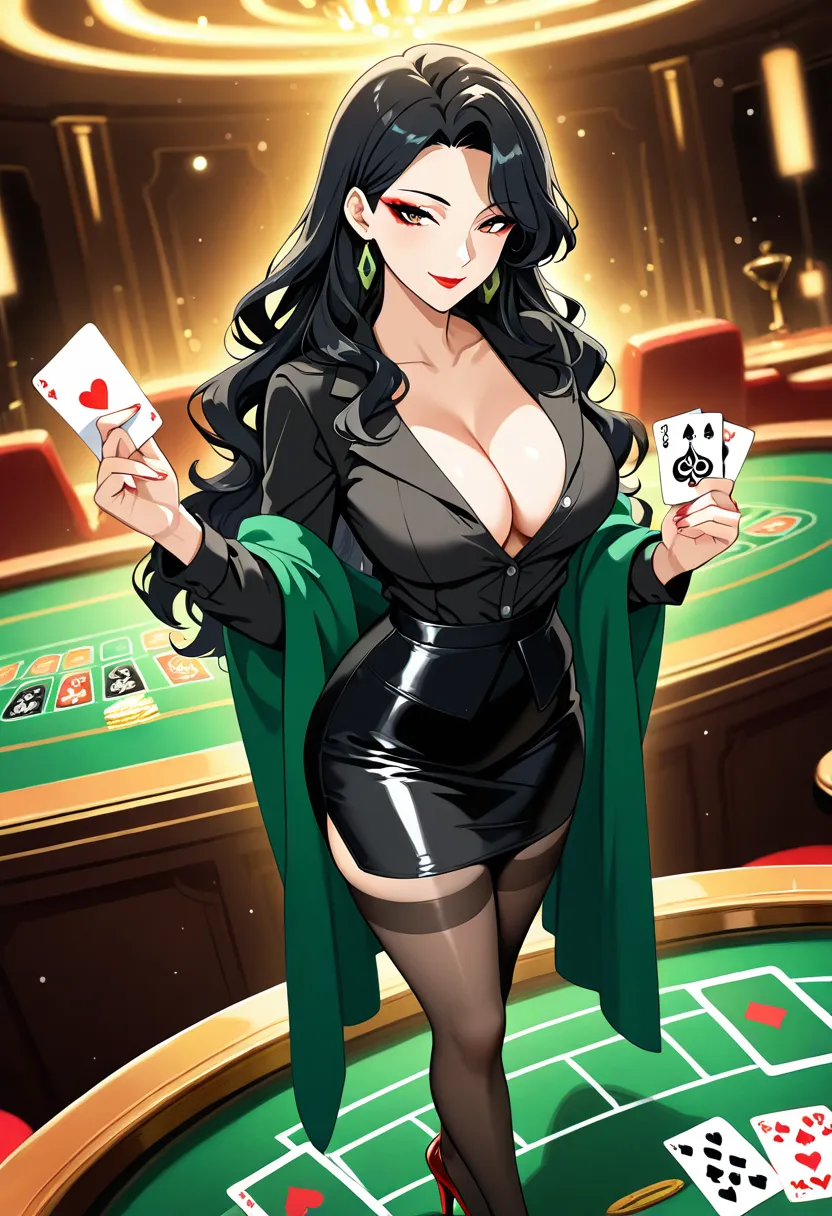 麗人娛樂城·冷艷荷官李悠然