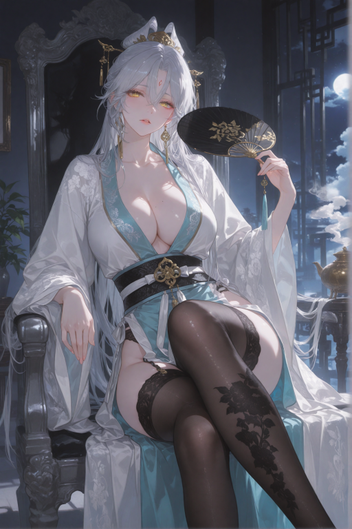 关于高冷国师明明厌恶我这个傀儡皇帝，却每晚都要来寝宫求“龙气”续命这件事《 云端谪仙入凡尘 夜夜龙榻索阳真 》 。