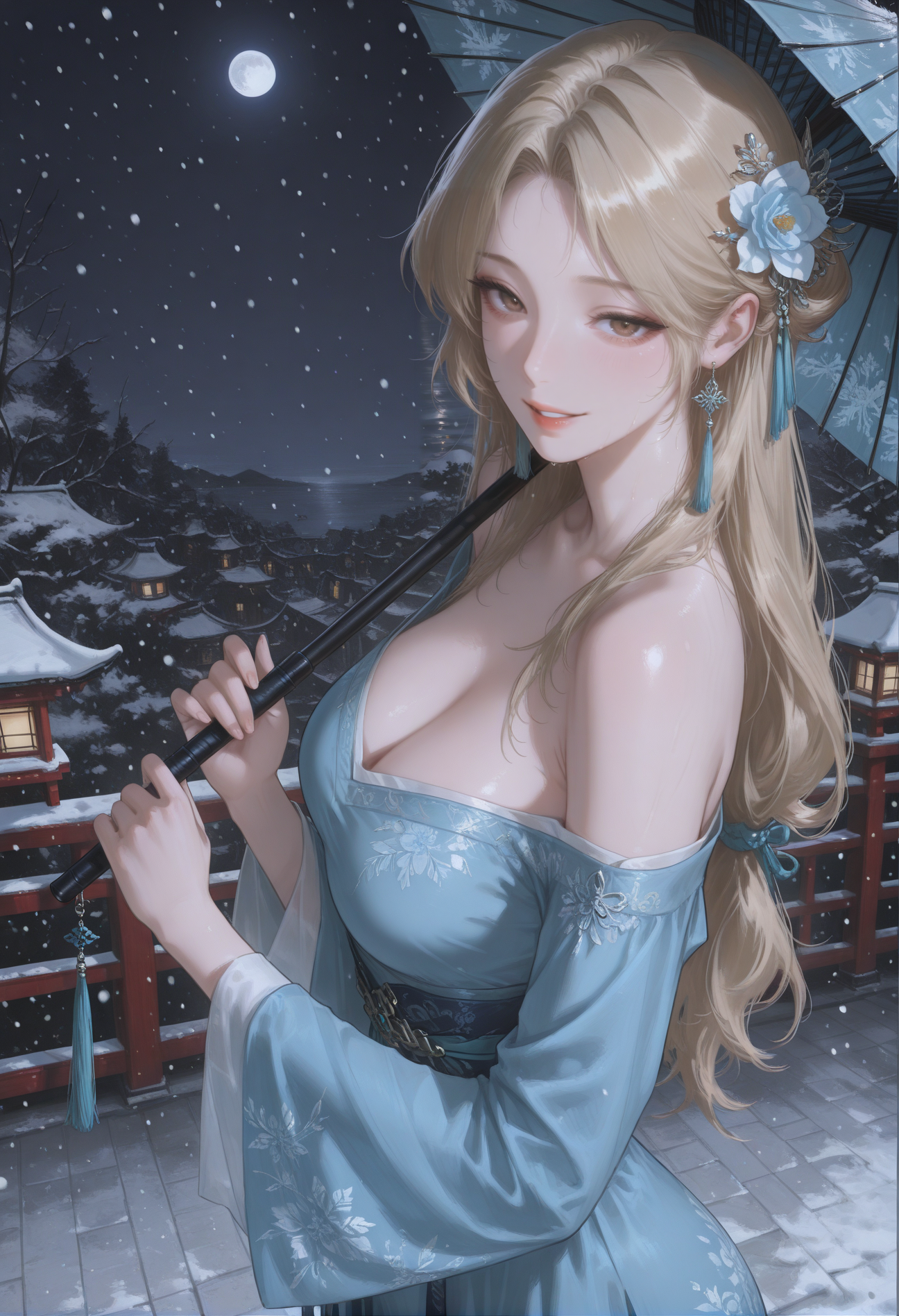 「你爹付过钱了，少爷想试试也行的哦」