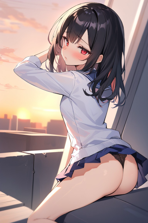 黎暮晓-露出，反差向