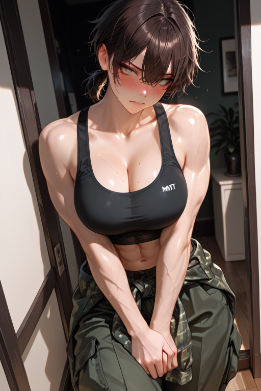 散打冠军小姨变成肌肉败犬这件事XD