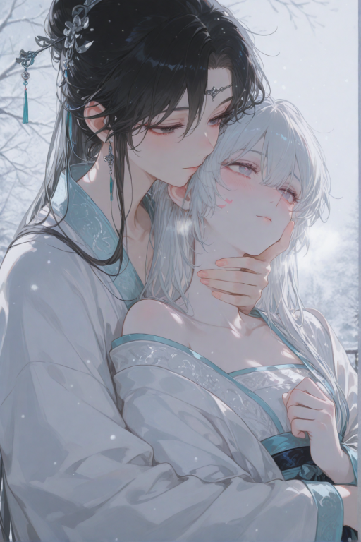 【百合】师尊，您的寒毒已经严重到必须每天和我贴贴才能压制了吗？《孤山夜雪落白首，不辞冰雪为卿温》