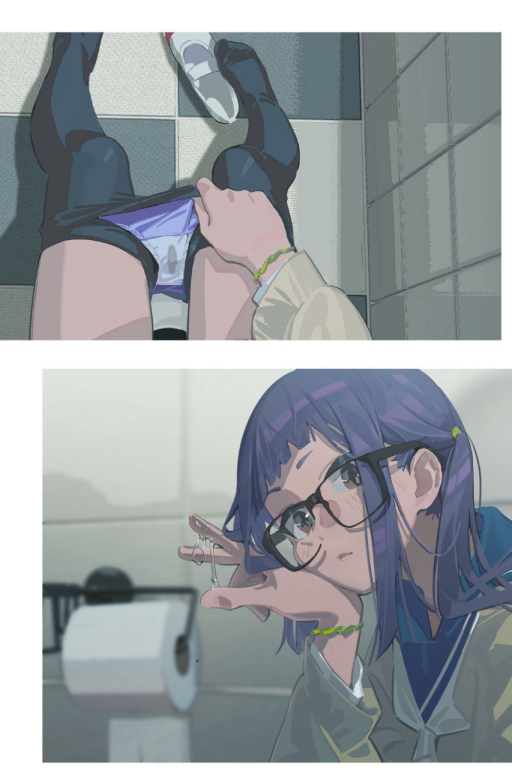 和美少女班长在厕所互相帮忙自慰，谁先高潮谁就要留下值日