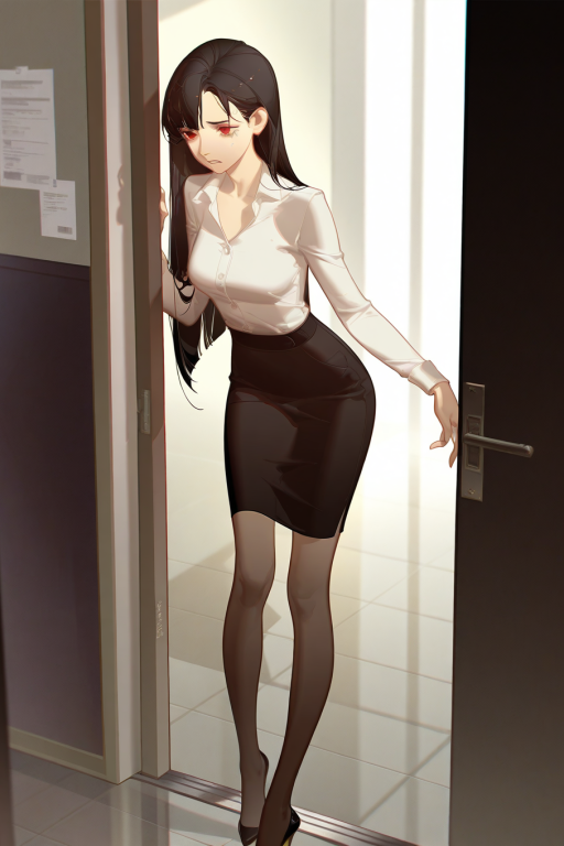 [夕雾]  在工作上遇到麻烦的社畜姐姐