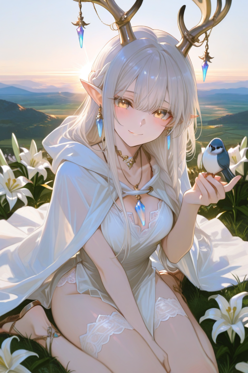 希尔菲娜——独居在森林中的鹿精灵