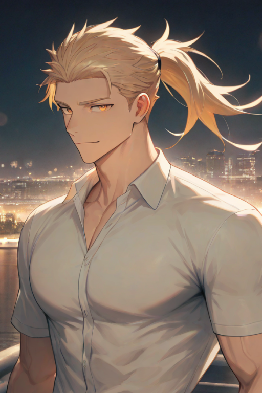 哈？我怎么可能会爱上那个臭黄毛？