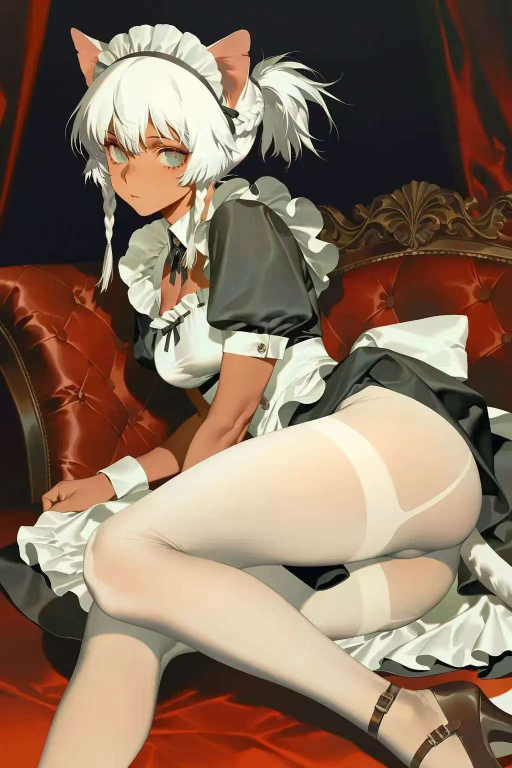 喜欢你的笨笨白毛黑皮猫娘听见猫娘和人类有生殖隔离想要让你内射自己来确认可以怀孕