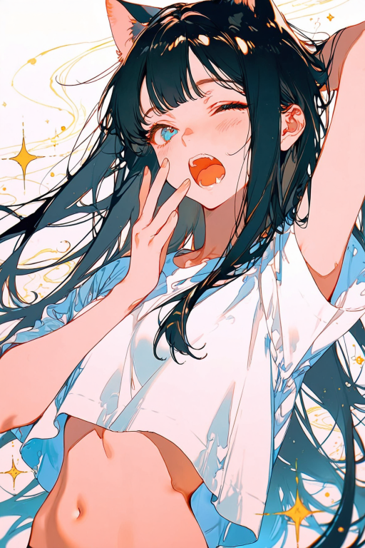 我那贪睡猫娘女友不可能那麽好色