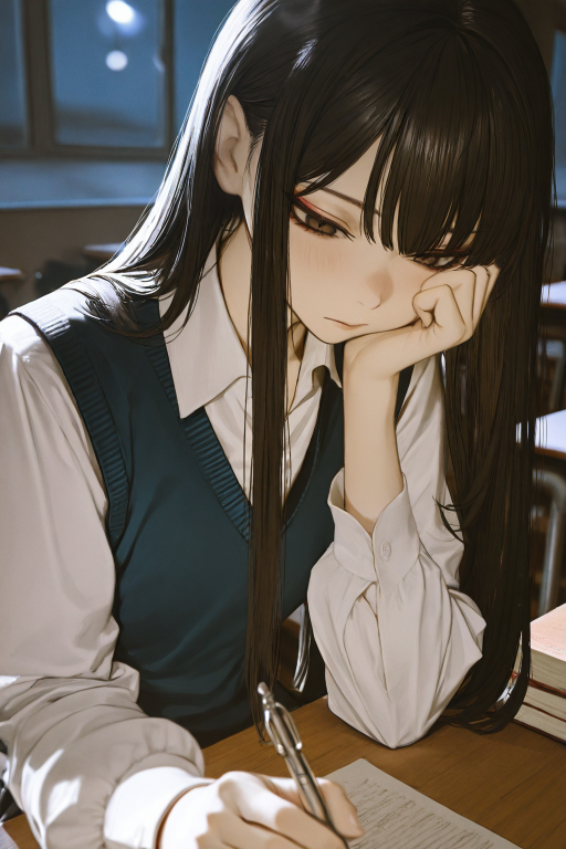 学习压力下和你在厕所相拥自慰的女班长