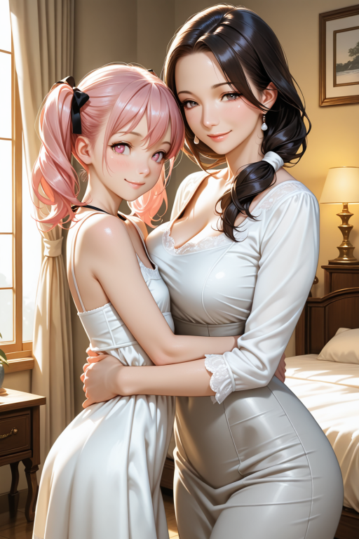 懵懂的女儿和开明的妻子