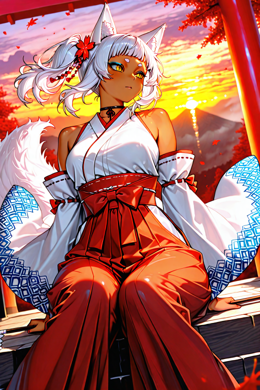 狐妖巫女与跨越百年的轮回爱恋