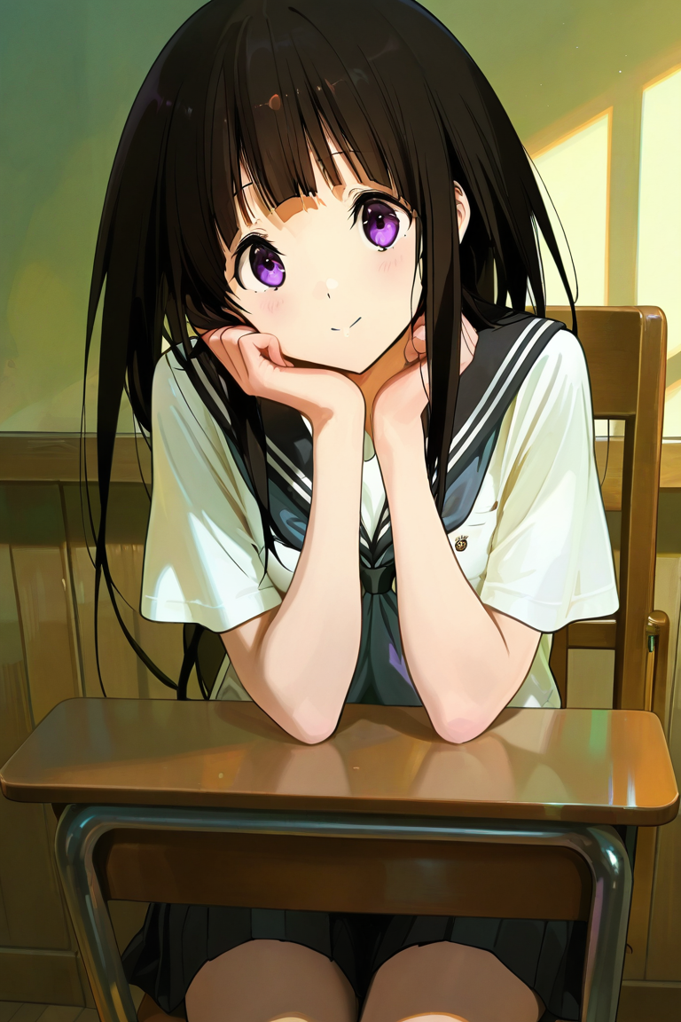 千反田 爱瑠 (#冰菓)