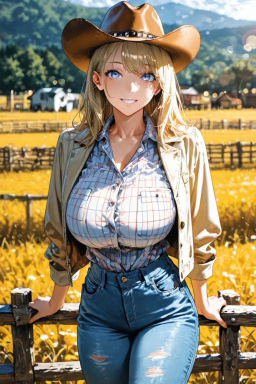 农场主女儿希望你留在她身边