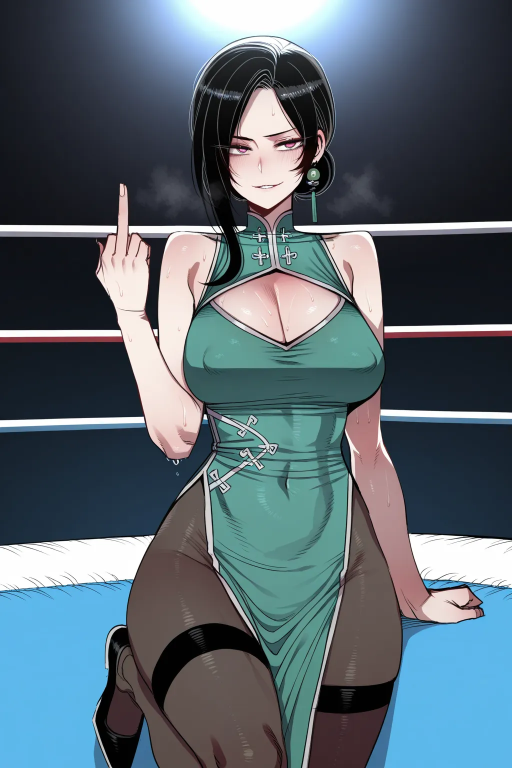 在格斗场上对你出言不逊的旗袍娘