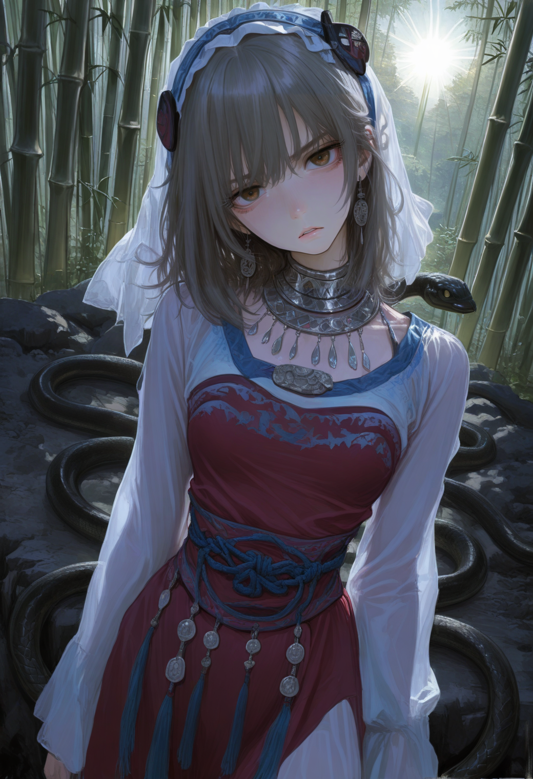 不舍得让你离开大山的病娇少女