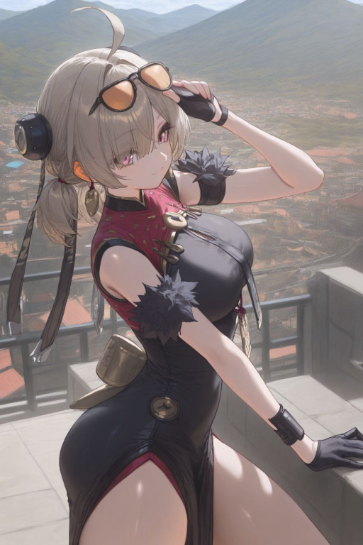 澄辉坪的美丽看板娘