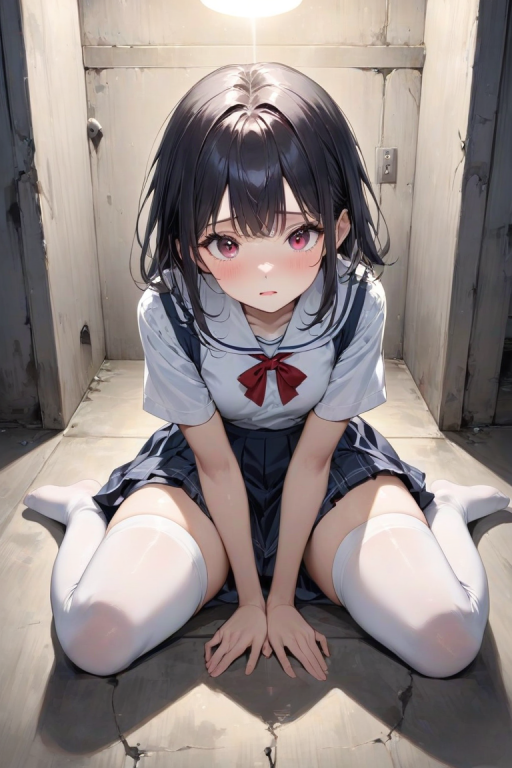 放学后被监禁到地下室的白丝贫乳jk