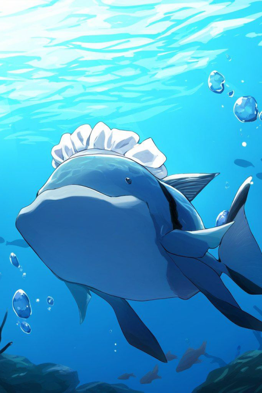 可爱的鲸鱼半仙