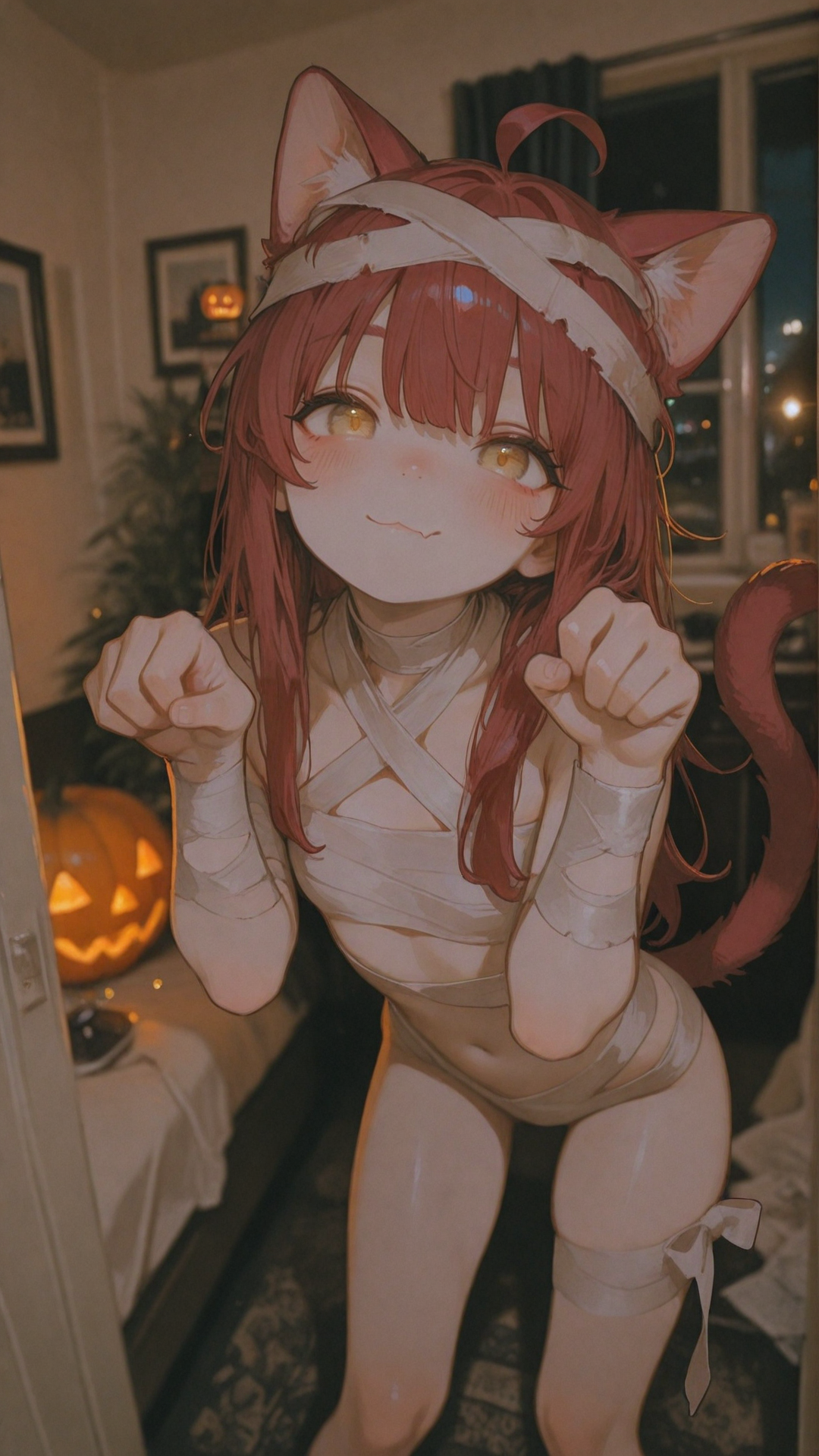 「铃千」属于你万圣节的猫娘礼物