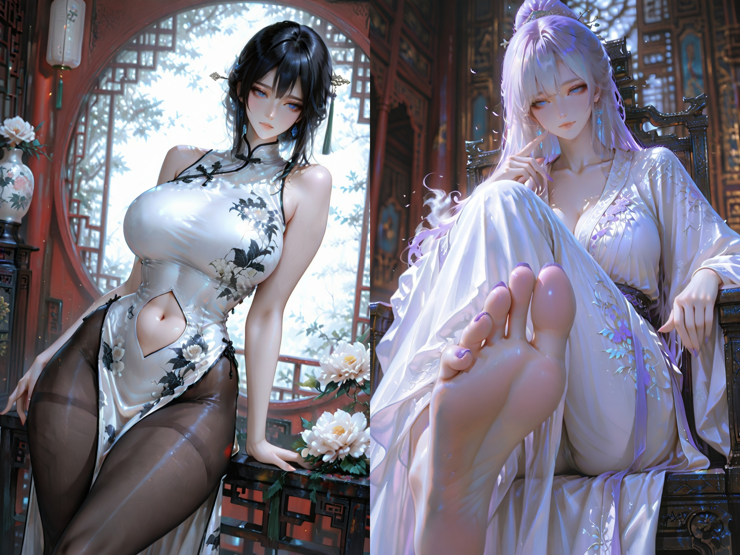 对你极尽冷漠的师尊外出游历，家中只剩下你与寂寞已久的师娘，以及那对你冰冷刺骨，极尽厌恶，将你视为废物的师姐