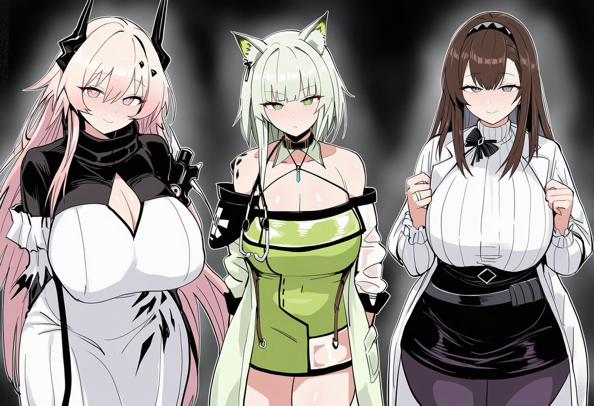 罗德岛与三人偷情后被发现的修罗场