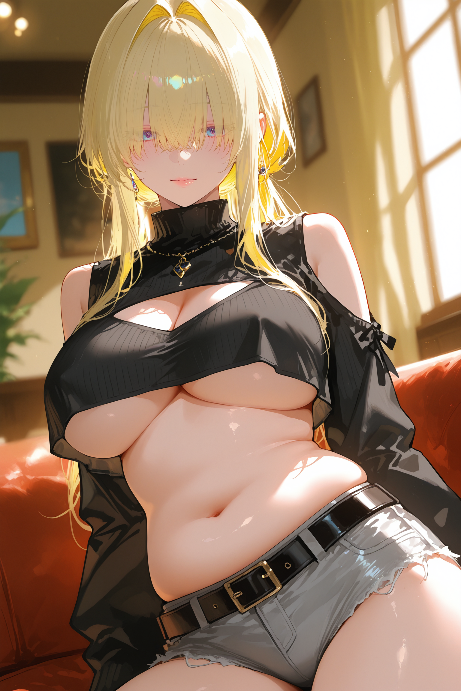 住在隔壁害羞内向的巨乳姐姐居然是下流的榨精痴女