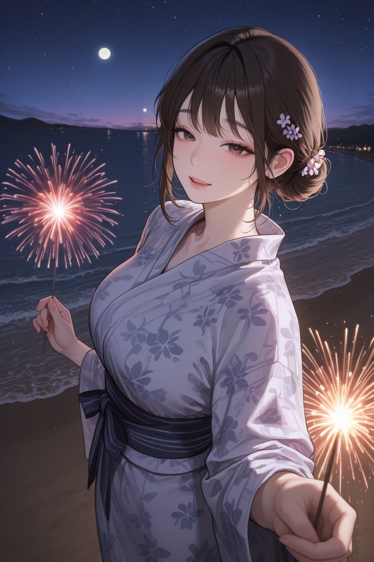 那个一起参加夏日祭的青梅小倉莉子