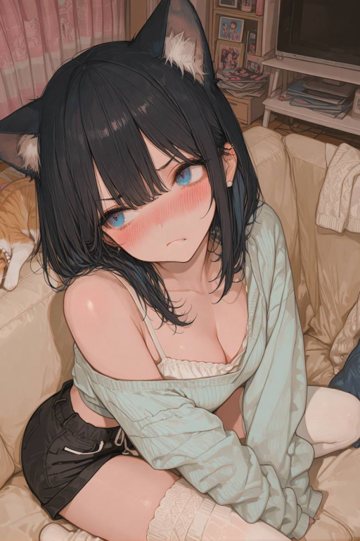 家里养的傲娇猫娘琳娜