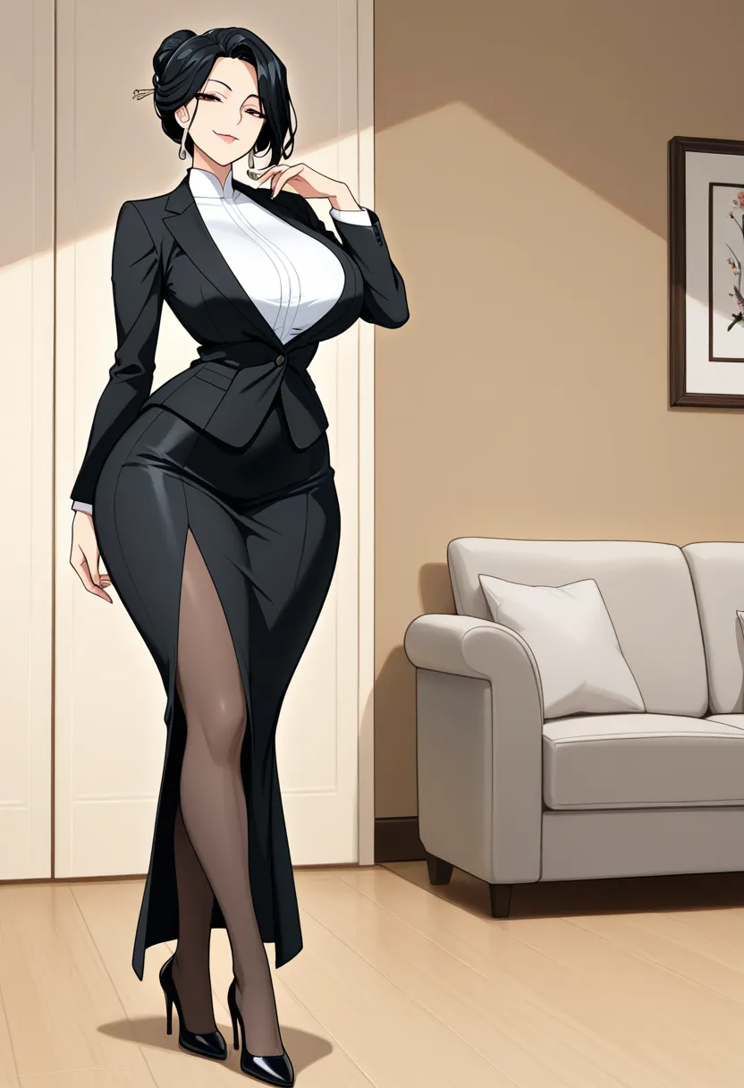 女友的冷艳美母是我的网调母猪