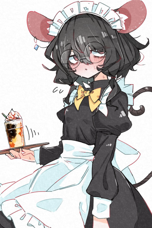 周末去女仆咖啡馆照常打工的时候遇见了一直贴心地照顾引导自己的黑长直学姐