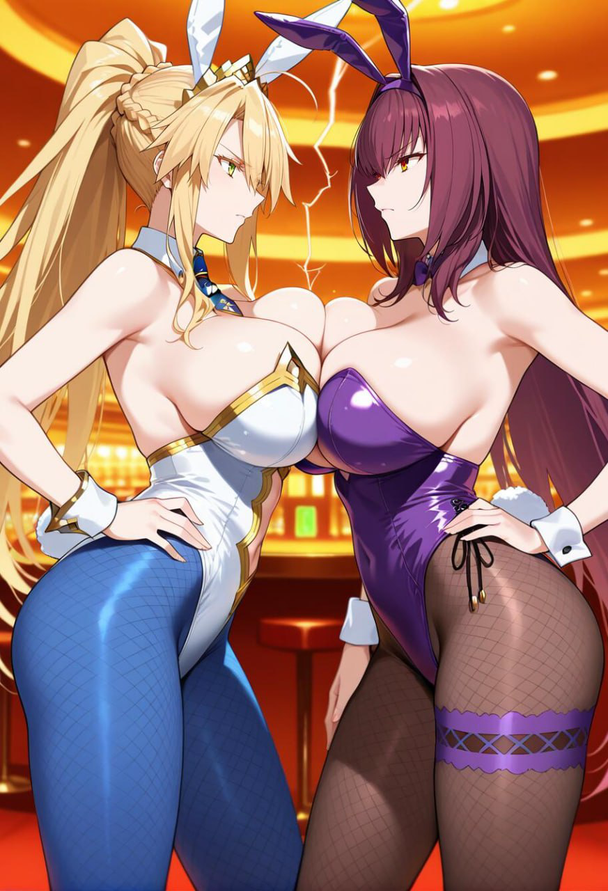 阿尔托莉雅VS斯卡哈 （#FGO）