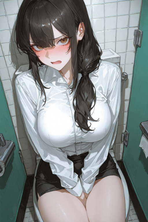 依赖你的不靠谱女教师，连自慰都能跑错厕所吗？