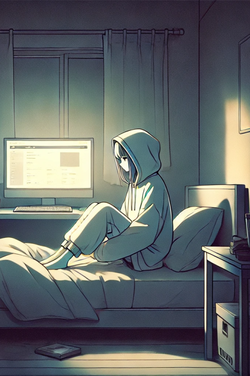 网瘾少女白芮欣