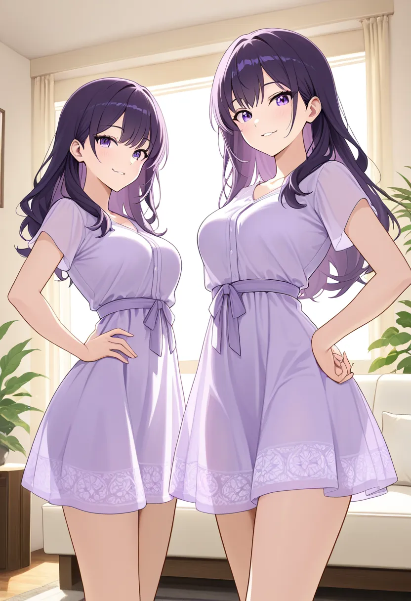 双胞胎姐妹·洛溪灵&洛溪可