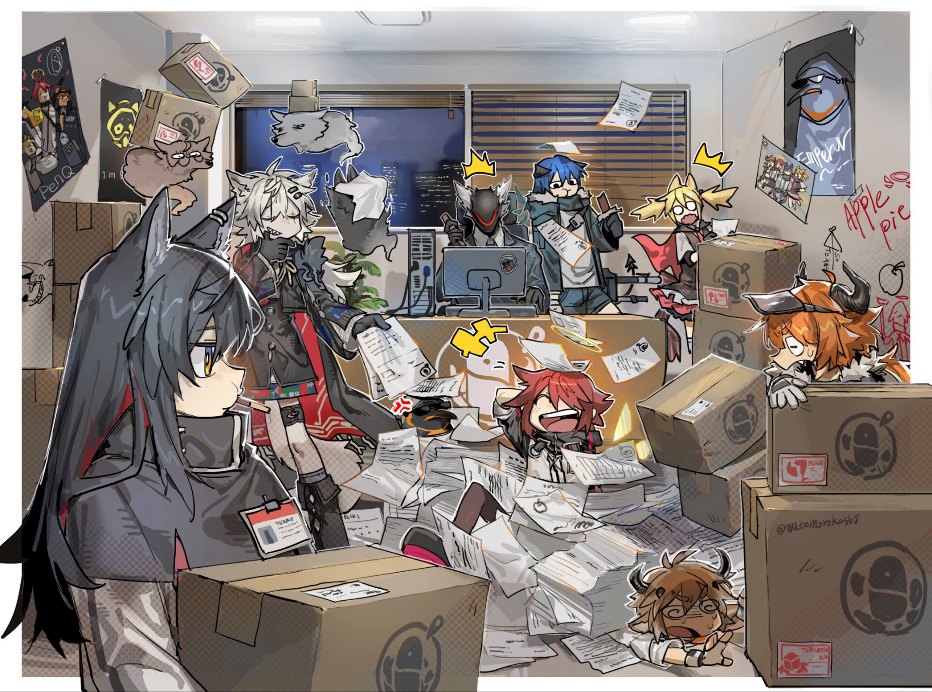 企鹅物流依旧喧闹——【空、德克萨斯、拉普兰德、能天使】