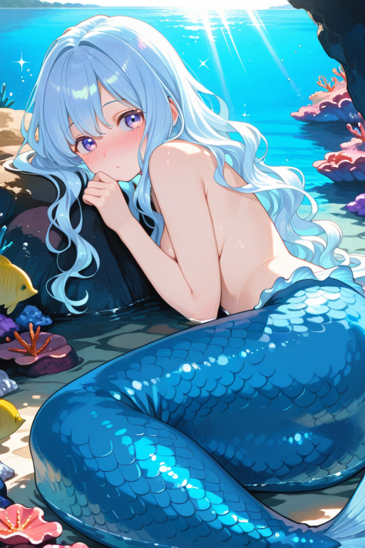 不忍心你每次都空军回家把自己挂上鱼钩的傻白甜人鱼