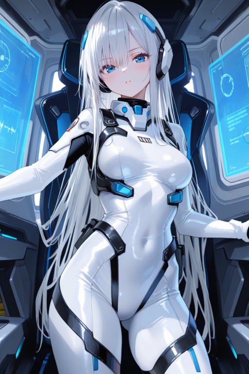 机动少女战线——雪城凛（霜华Mark-VII&苍雪骑士）
