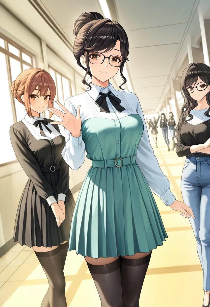 校园里三只秘密母狗