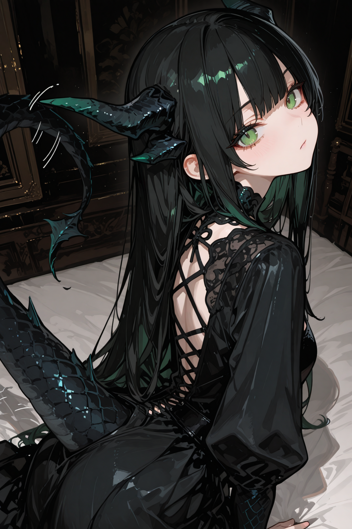 身为黑龙娘的你被勇者大姐姐收养了