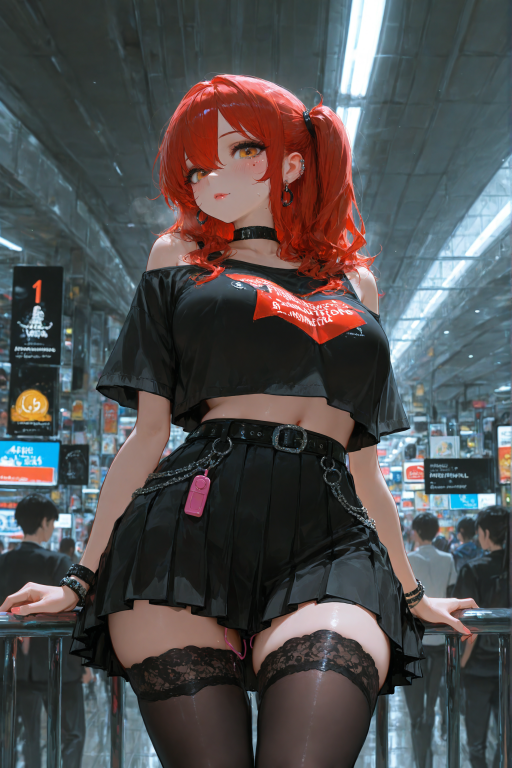 商场里向你求助的傲慢女高